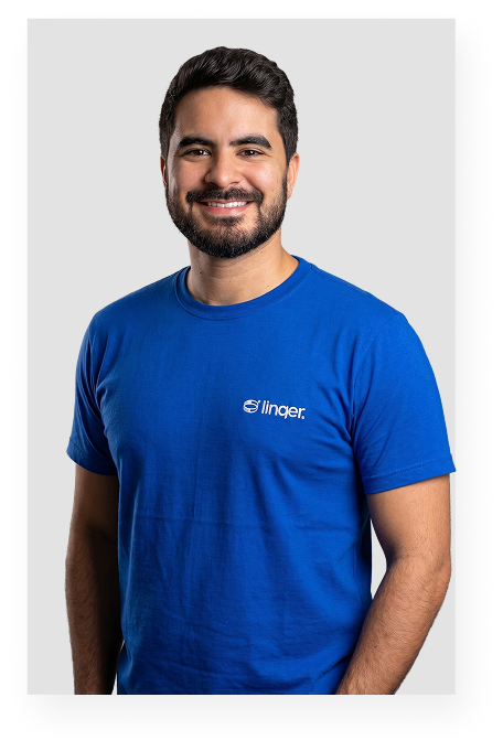 Foto de Guilherme Santos, Fundador e Head de Operações na Linqer